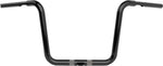 LA Choppers Twin Round Handlebar For Harley Davidson FLTRK 1868 ABS 2020-2023 30.5 cm (12") - Black
