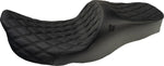 Slyfox Chariot Seat For Harley Davidson FLHR 1340 1997-1998 - Black