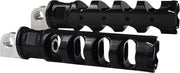 Accutronix Muzzle Brake Folding Footpegs For Harley Davidson FXB 1340 1980-1982 Muzzle Brake - Black