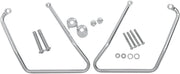 Drag Specialties Saddlebag Support Brackets For Harley Davidson XL 1200 C 1996-2003 - Chrome