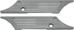 Pro-One Ball Milled Saddlebag Latch Covers For Harley Davidson FLHR 1340 1994-1998 - Chrome