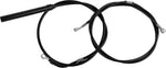 LA Choppers Standard Black Vinyl Handlebar Cable/Brake Upper Hose Kit For Harley Davidson FLH 1868 ABS 2021 Standard - Black