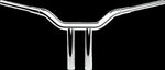 LA Choppers 1-1/2" Kage Fighter T-Bar For Harley Davidson FLFBS 1923 ABS 2025-2026 30.5 cm (12") - Chrome