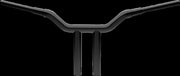 LA Choppers 1-1/2" Kage Fighter T-Bar For Harley Davidson FLFBS 1923 ABS 2025-2026 30.5 cm (12") - Black