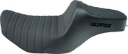 Slyfox High Noon Seat For Harley Davidson FLHX 1923 ABS 2024 Black Logo/Classic Stitch - Black
