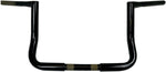 LA Choppers 1-1/4" Twin Peaks Touring Handlebar For Harley Davidson FLHT 1340 1996-1998 25.5 cm (10") - Black