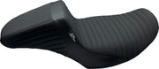 LE Pera Kickflip Daddy Long Legs Seat For Harley Davidson FLHX 1750 ABS 2023 Gripper/Pleated - Black