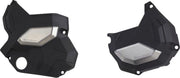 Polisport Clutch & Alternator Cover Kit For Kawasaki Ninja 650 2017-2022 - Black