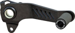 Burly Slash Cut Brake Pedal For Honda CMX 1100 2021-2024 - Black Powder-Satin