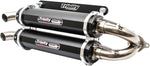 Trinity Racing Stage 5 Dual Silencer For Polaris RZR XP 1000 Turbo 4X4 2016-2019 - Black