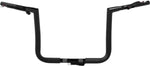 LA Choppers Pre-Wired Twin Peaks Handlebar For Harley Davidson FLHTK 1868 ABS 2024 30.5 cm (12") - Black