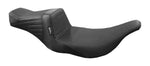 LE Pera Tailwhip Seat For Harley Davidson FLHT 1340 1997-1998 Basketweave - Black
