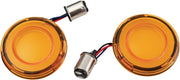 Kuryakyn Tracer LED Turn Signal Conversions For Harley Davidson FLD 1690 2013 Front Amber