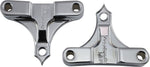 Accutronix Hot Bagger Leg Fender Spacers For Harley Davidson FLHR 1690 Front 7 8" - Chrome