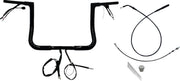 Fat Baggers Inc. 1-1 4" EZ Install Flat Top Handlebar For Harley Davidson FLHX 1923 2024-2025 - Black