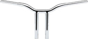 LA Choppers Kage Fighter Welded Straight-Riser Handlebar 30.5 cm (12") - Chrome