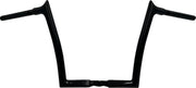 Fat Baggers Inc. 1-1 4" EZ Install Pointed Top Handlebar For Harley Davidson FLHX 1923 2024-2025 30.5 cm (12") - Black