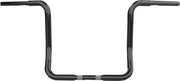 LA Choppers Twin Round Handlebar For Harley Davidson FLH 1868 ABS 2021 35.5 cm (14") - Black