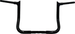 Fat Baggers Inc. 1-1/4" EZ Install Pointed Top Handlebar For Harley Davidson FLHX 1923 2024-2026 30.5 cm (12") - Black