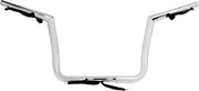 LA Choppers Pre-Wired Twin Peaks Handlebar For Harley Davidson FLHTK 1868 ABS 2024 30.5 cm (12") - Chrome