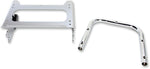 Drag Specialties Quick Detach Tour Box Mount For Harley Davidson FLHR 1340 1997-1998 - Chrome