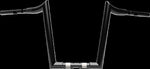 LA Choppers 1-1/2" Grande Prime Ape Hanger Handlebar For Harley Davidson FLFBS 1923 ABS 2025 36 cm (14-1/4") - Black
