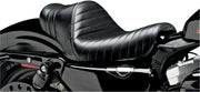 LE Pera Stubs Spoiler Seat For Harley Davidson XL1200C 2004-2020 Pleated - Black