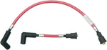 Magnum Shielding Braided Spark Plug Wire For Harley Davidson FL 1200 1977 165 mm (6-1 2") 43 cm (17") - Red