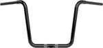 LA Choppers Twin Round Handlebar For Harley Davidson FLTRK 1868 ABS 2020-2023 35.5 cm (14") - Black