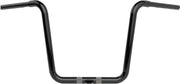 LA Choppers Twin Round Handlebar For Harley Davidson FLTRK 1868 ABS 2020-2023 35.5 cm (14") - Black