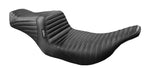LE Pera Tailwhip Seat For Harley Davidson FLHT 1340 1997-1998 Pleated - Black