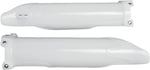 UFO Fork Guards For Kawasaki KX250 2021-2024 - White