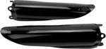 UFO Fork Guards For Yamaha YZ125 2008-2021 - Black