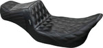 LE Pera Tailwhip Daddy Long Legs Seat For Harley Davidson FLH 1868 ABS 2021 Double Diamond - Black