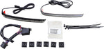 Ciro Bag Blades Accent Lights For Harley Davidson FLHR 1340 1997-1998 Smoke