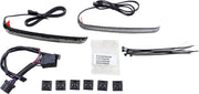Ciro Bag Blades Accent Lights For Harley Davidson FLHR 1340 1997-1998 Smoke