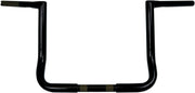 LA Choppers 1-1/4" Twin Peaks Touring Handlebar For Harley Davidson FLHT 1340 1996-1998 30.5 cm (12") - Black/Gloss