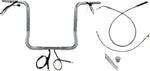 Fat Baggers Inc. 1-1 4" EZ Install Round Top Handlebar For Harley Davidson FLHX 1923 2024-2025 40.5 cm (16") - Chrome