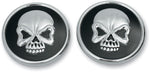 Drag Specialties Skull Fuel Cap For Harley Davidson FLHRI 1340 EFI 1996 - Black Chrome