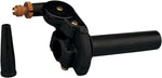 Domino 2 Stroke Style Twist Wheel Throttle Assembly System - Black