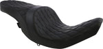 Drag Specialties Forward Positioned Low-Profile Touring Seat For Indian Chief 111 2014-2020 Smooth - Black