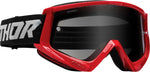 Thor Combat Sand Racer Goggles - Grey Red