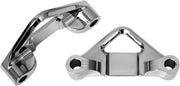 Accutronix Hot Bagger Leg Fender Spacers For Harley Davidson FLHR 1340 1994-1998 Front 7 8" - Chrome