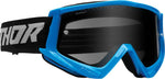 Thor Combat Sand Racer Goggles - Blue Grey