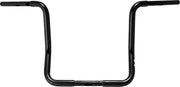 Burly 1-1/4" Bagger Ape Hanger Handlebar For Harley Davidson FLHX 1923 ABS 2024-2026 38 cm (15") - Black