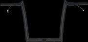 Paul Yaffe Pre-Wired Handlebar 30.5 cm (12") - Black