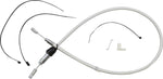 Magnum Shielding Sterling Chromite II Quick Connect Clutch Cable For Harley Davidson FLDE 1750 2018-2020 81 cm (32") - Chrome