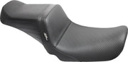 LE Pera Tailwhip Seat For Harley Davidson FXD 1450 2004-2005 Basketweave - Black