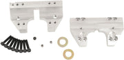 LA Choppers Handlebar Clamp Set For Harley Davidson FLHR 1690 2014-2015 1-1/4" - Raw