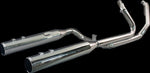 Khrome Werks 2-into-2 Dominator Exhaust System For Harley Davidson FLHR 1450 1999-2006 - Chrome